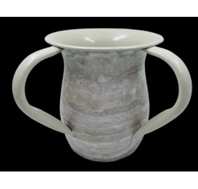 Wash Cup Beige Marble