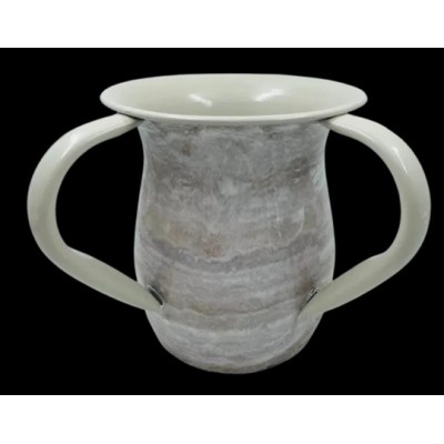 Wash Cup Beige Marble