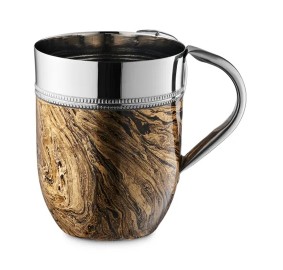 Wash Cup Gold Abstract