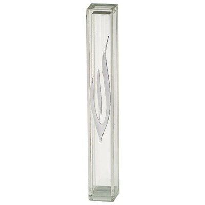 Mezuzah Cover Clear 12cm