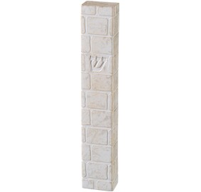 Mezuzah Cover Polyresin 12 cm