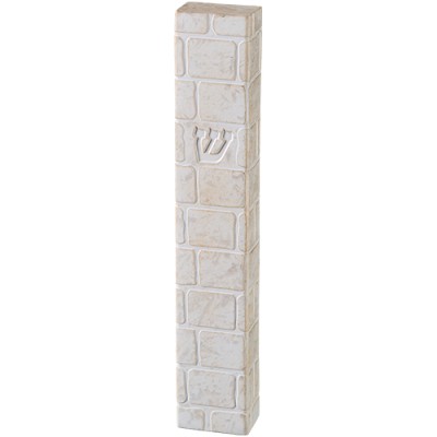 Mezuzah Cover Polyresin 12 cm