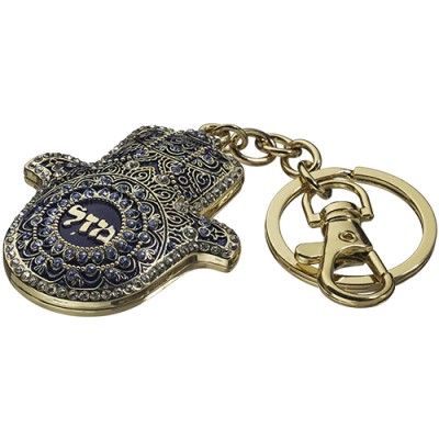 Keychain Hamsa Mazal
