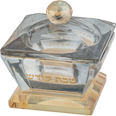 Crystal Salt Holder Shabbat Ko