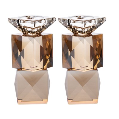 Crystal Candlesticks Elegant