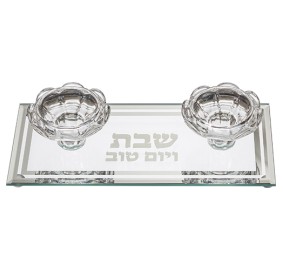 Glass Candle Holders