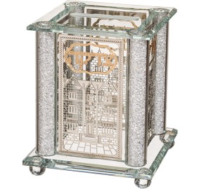 Tzedaka Box Crystal 770