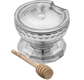 Honey Dish Elegant Crystal