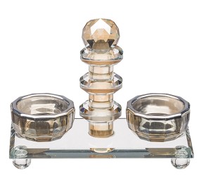 Crystal Salt & Pepper Holder