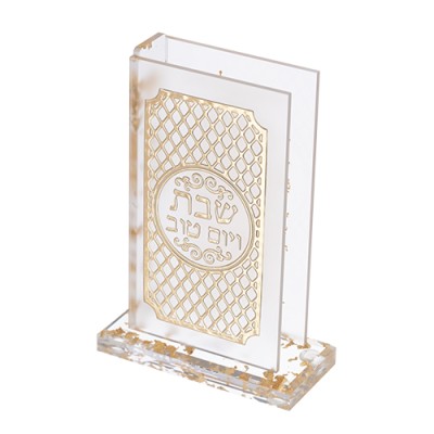 Match Box Holder Acryllic Gold