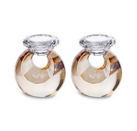 Crystal Candlesticks 10 cm