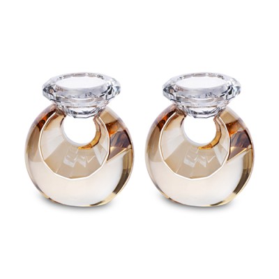 Crystal Candlesticks 10 cm