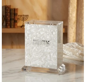 Tzedakah Box Lucite