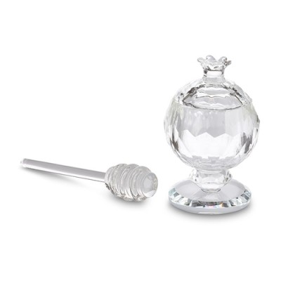 Honey Dish Crystal Clear