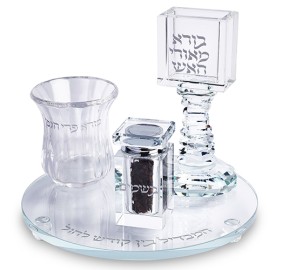 Havdalah Set Crystal 4 Pc