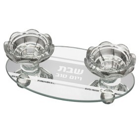 Glass Candle Holders