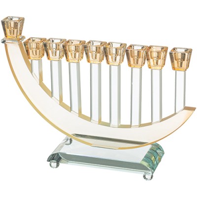 Crystal Menorah Elegant