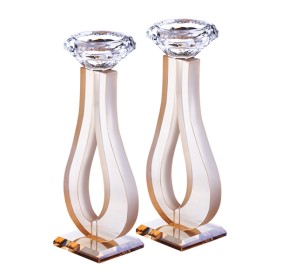 Crystal Candlesticks