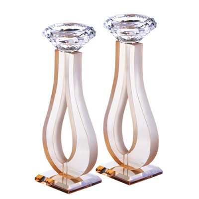 Crystal Candlesticks