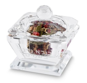 Crystal Besamim Holder