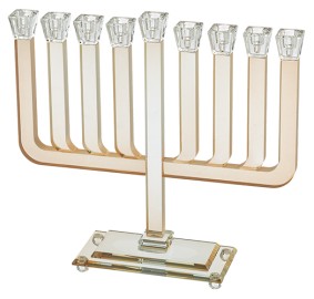 Crystal Menorah Elegant
