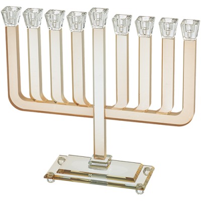 Crystal Menorah Elegant