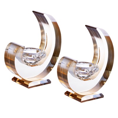 Crystal Candlesticks