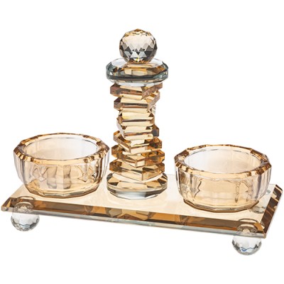 Crystal Salt & Pepper Stand Go
