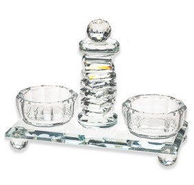Crystal Salt & Pepper Stand