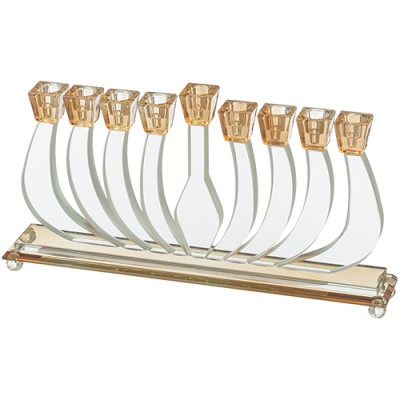 Crystal Menorah Elegant