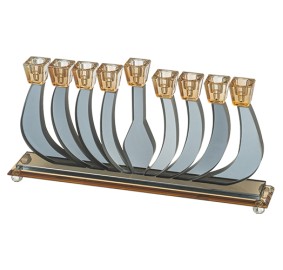 Crystal Menorah Elegant
