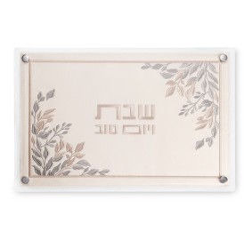 Challah/Candlestick Tray Acryl