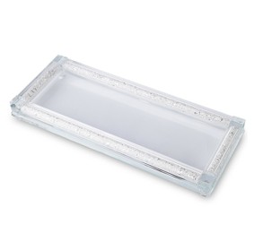 Candlestick Tray Crystal