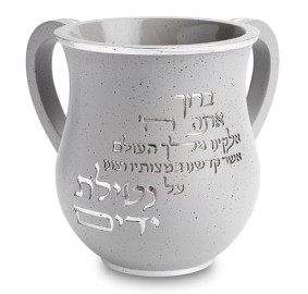 Wash Cup Polyresin Grey