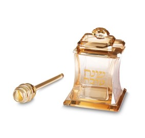 Honey Dish Gold Crystal