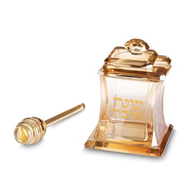 Honey Dish Gold Crystal
