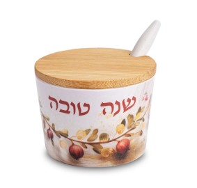 Bamboo Honey Dish