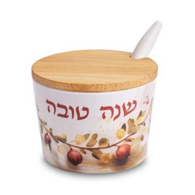 Bamboo Honey Dish