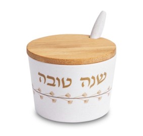Bamboo Honey Dish