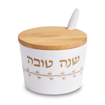 Bamboo Honey Dish
