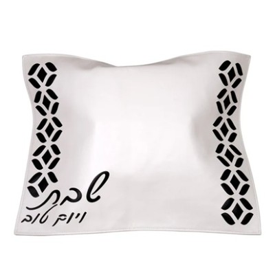 Challah Cover Laser Cut Black 