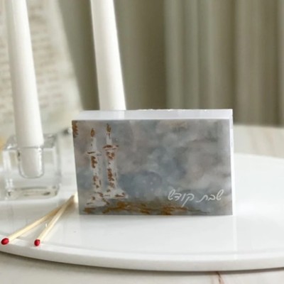 Match Box Holder Lucite