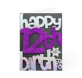 Bat Mitzvah Greeting Card Hm