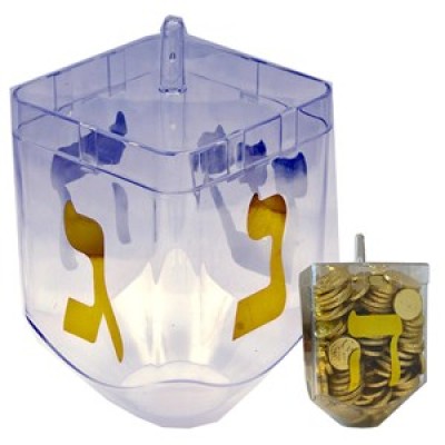 Refillable Dreidel Extra Large