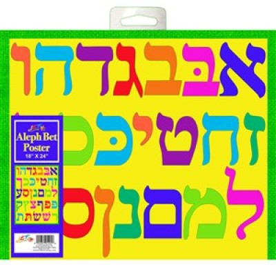Aleph Bet Poster