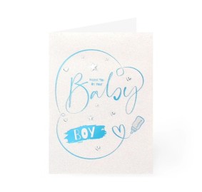 Baby Boy Greeting Card