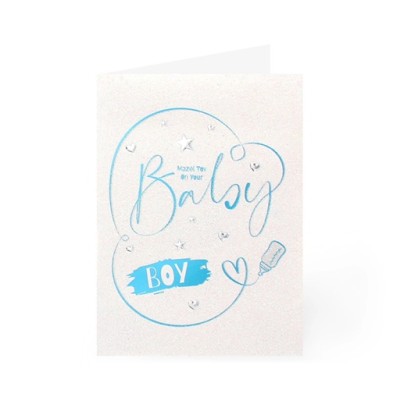Baby Boy Greeting Card
