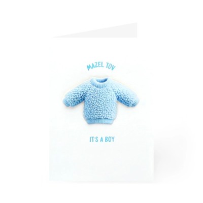 Baby Boy Greeting Card Handma