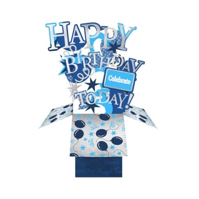 Birthday Greeting Card 3D Cube