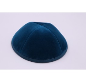 Kippah Cerulean Velvet